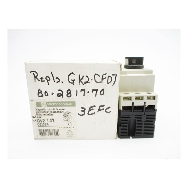 TELEMECANIQUE GV2-L07 690V 2.5A NSMP