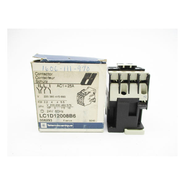 TELEMECANIQUE LC1D12008B6 24V 25A NSMP