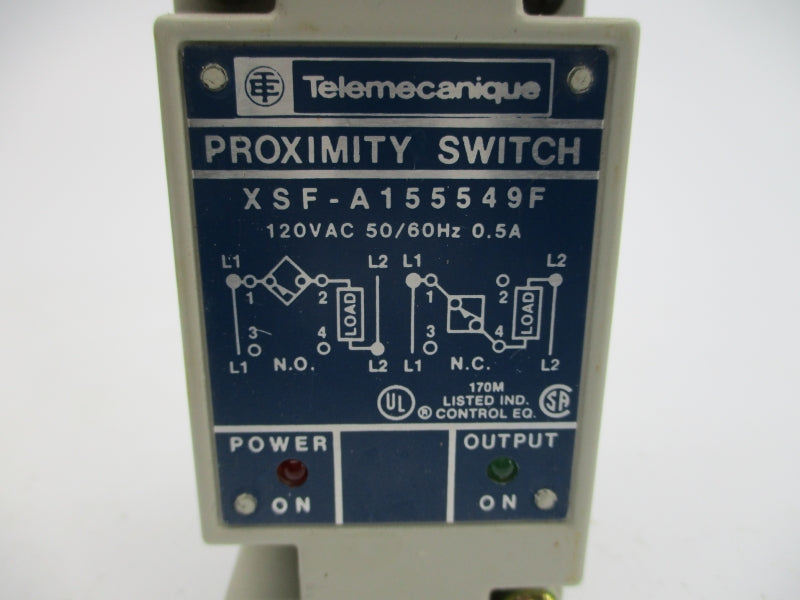 TELEMECANIQUE XSF-A155549F 120VAC 0.5A NSMP