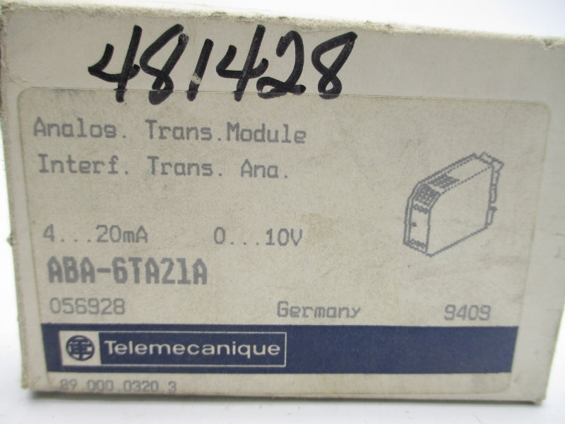 TELEMECANIQUE ABA-6TA21A 0-10V NSMP