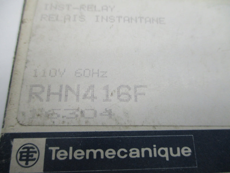 TELEMECANIQUE RHN416F 110V NSMP