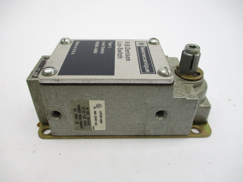 TELEMECANIQUE L100WTR2M12 SER. F (AS PICTURED) NSMP