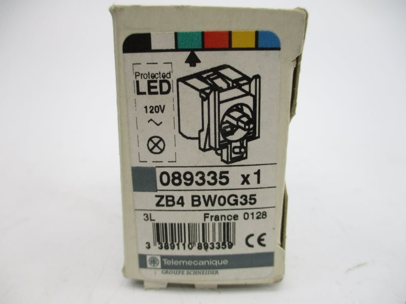 TELEMECANIQUE ZB4BW0G35 120V NSMP