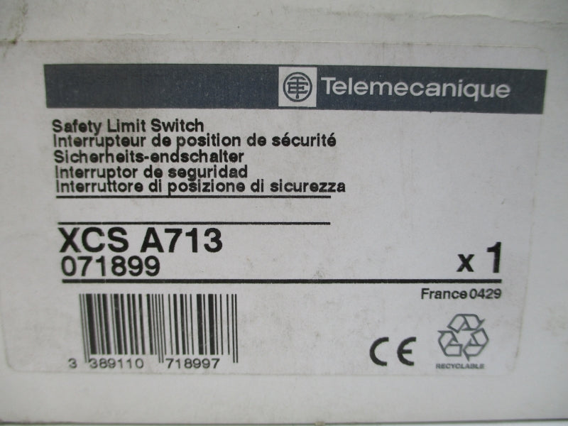 TELEMECANIQUE XCSA713 240V 3A NSMP