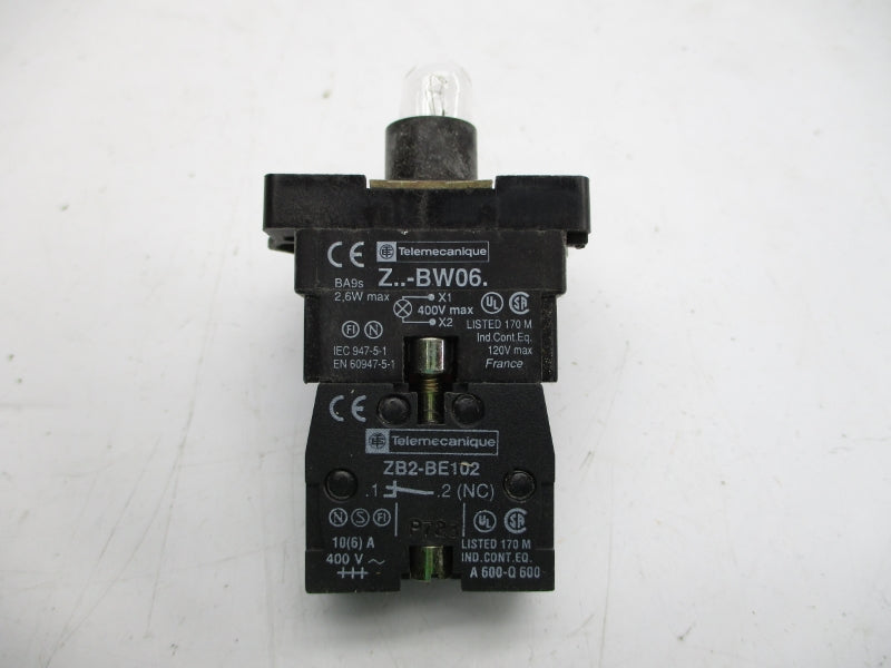 TELEMECANIQUE ZA2BW062-24V 120V NSMP