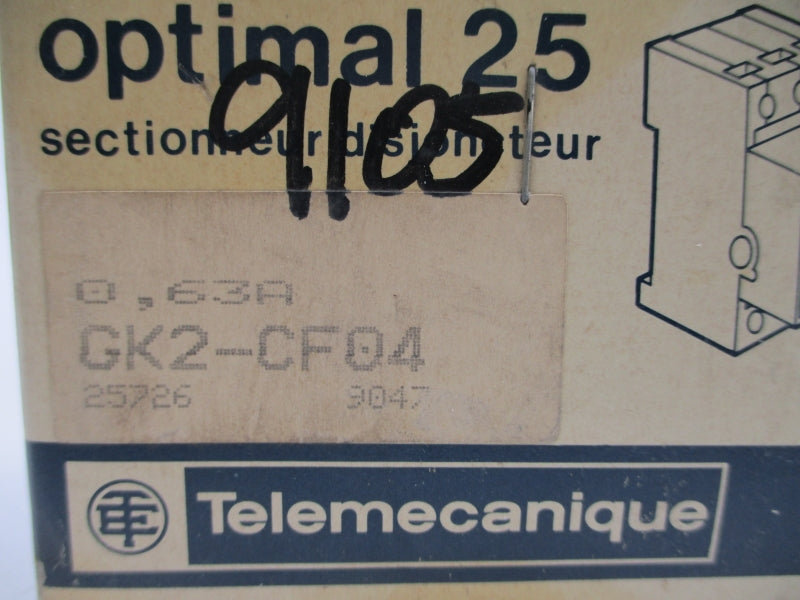 TELEMECANIQUE GK2-CF04 0.63A NSMP