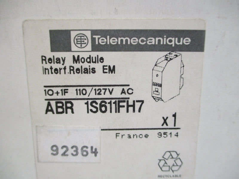 TELEMECANIQUE ABR1S611FH7 110/127VAC NSMP