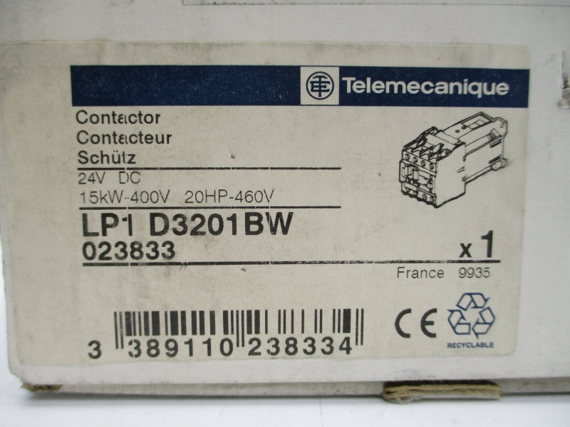TELEMECANIQUE LP1D3201BW 24VDC NSMP