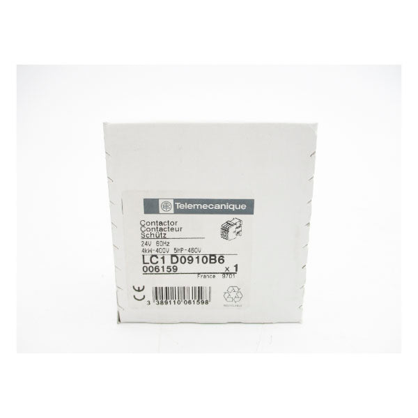 TELEMECANIQUE LC1D0910B6 24V NSFS