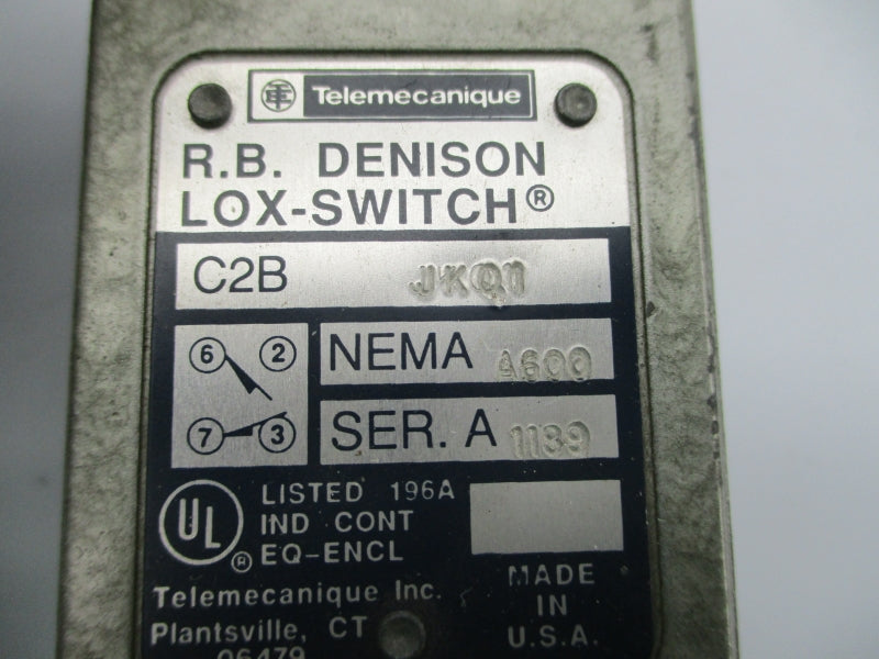 TELEMECANIQUE C2BJK01 UNMP