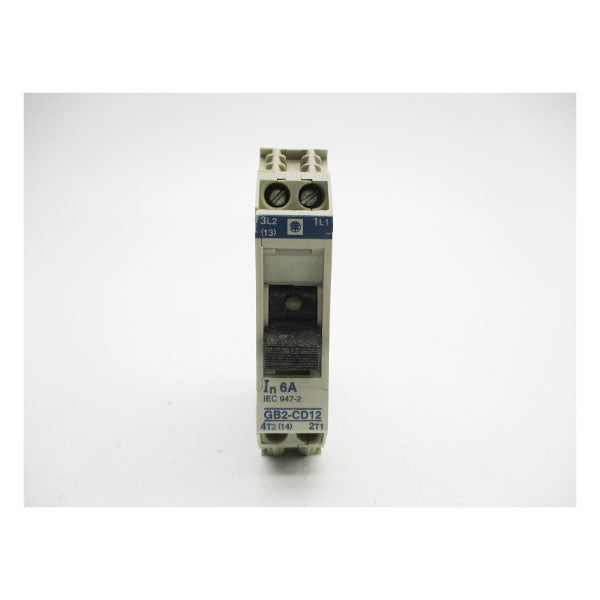 TELEMECANIQUE GB2-CD12 125VAC 6A NSNP