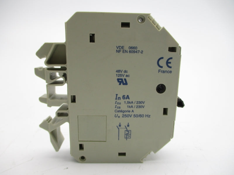 TELEMECANIQUE GB2-CD12 125VAC 6A NSNP