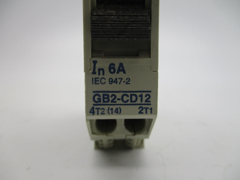 TELEMECANIQUE GB2-CD12 125VAC 6A NSNP