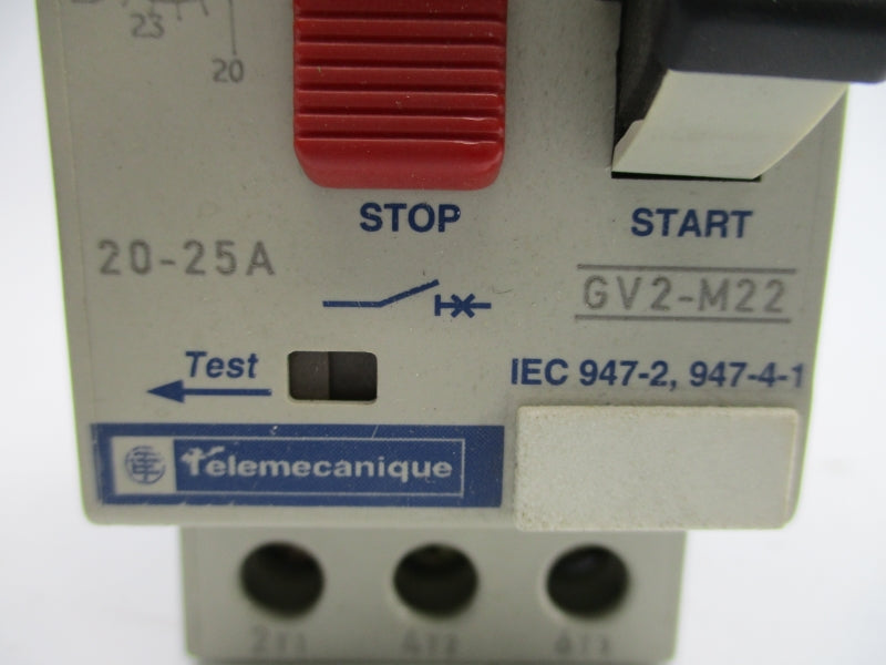 TELEMECANIQUE GV2-M22 690V 20-25A UNMP
