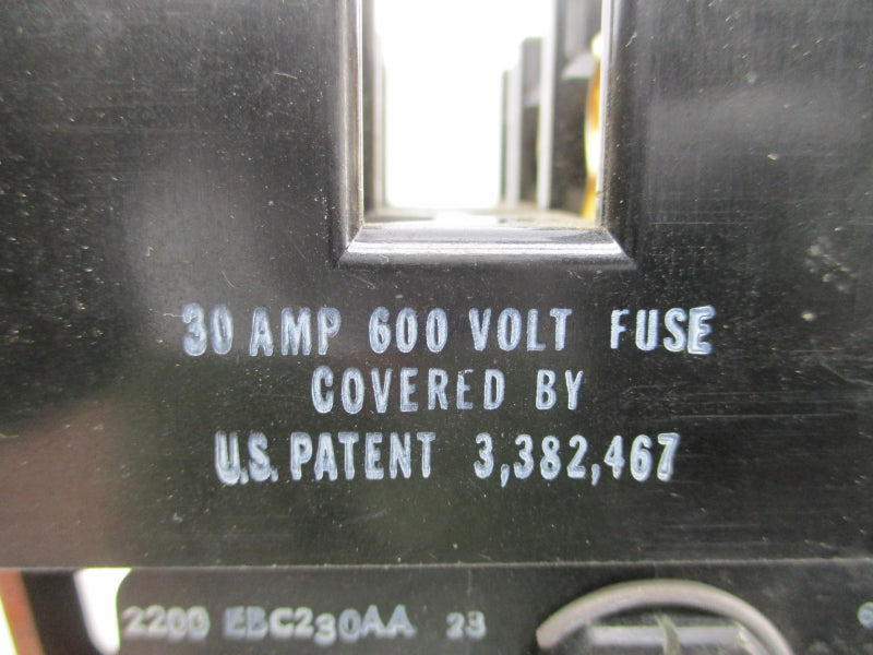 GOULD 2200EBC230AA23 600VAC 30A NSNP
