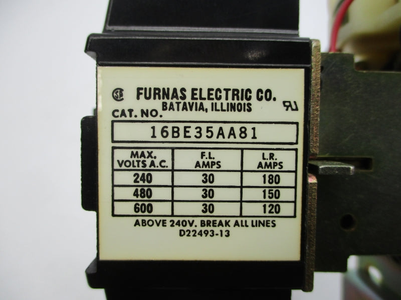 FURNAS 48DC38A6 120/208-240V 30A NSNP