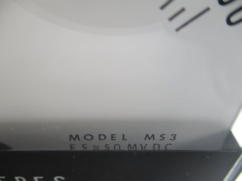 JEWELL ELECTRICAL INSTRUMENTS MS3 0-400DCA NSNP