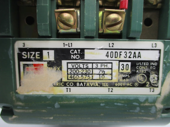 FURNAS 40DF32AA 220-240V 30A NSNP