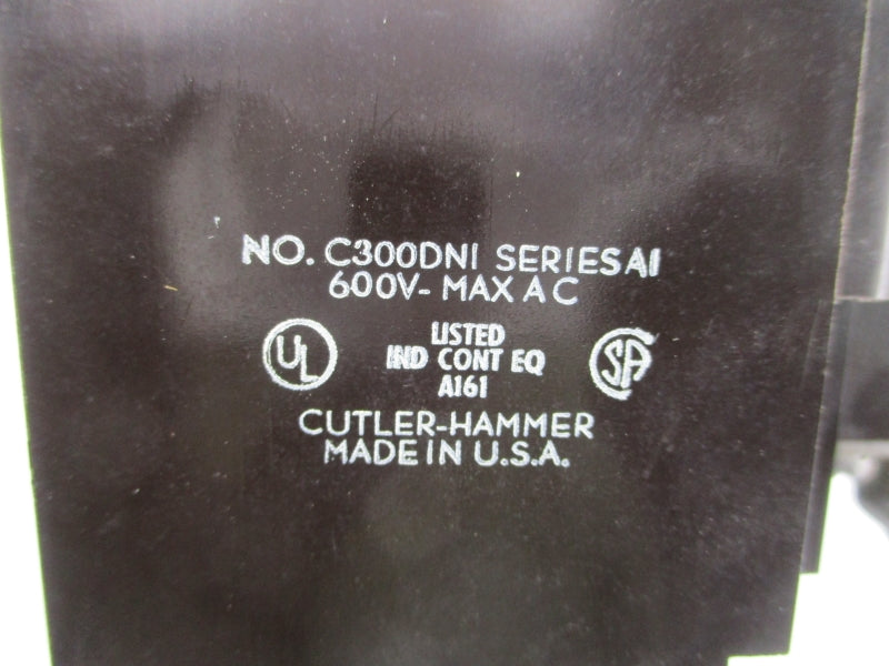 CUTLER HAMMER C300DN1 SER. A1 600VAC NSNP