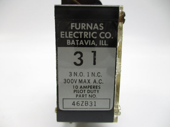 FURNAS 46ZB31 300VAC 10A NSMP