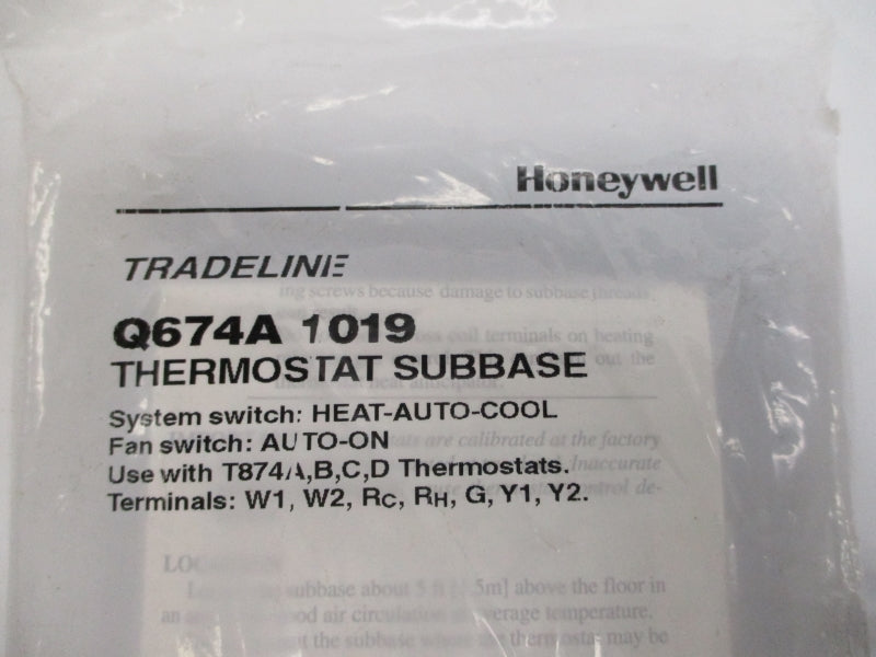 HONEYWELL Q674A1019 NSMP