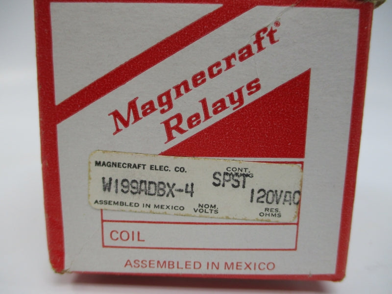 MAGNECRAFT W199ADBX-4 120VAC 20A NSMP