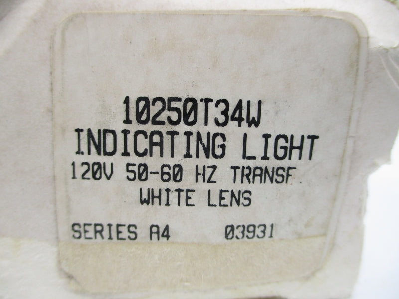 CUTLER HAMMER 10250T34W SER. A4 120V NSMP