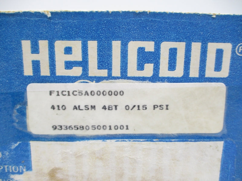 HELICOID F1C1C5A000000 410ALSM4BT 5 0/15PSI NSMP