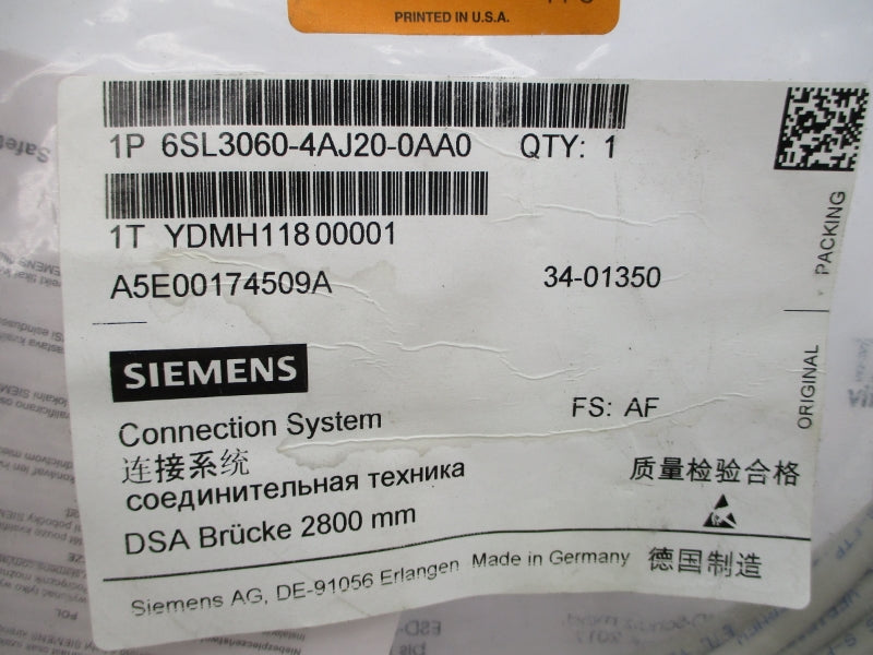 SIEMENS 6SL3060-4AJ20-0AA0 NSMP