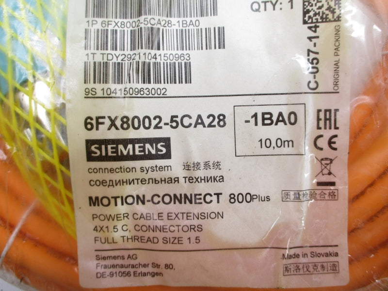 SIEMENS 6FX8002-5CA28-1BA0 1000V NSMP