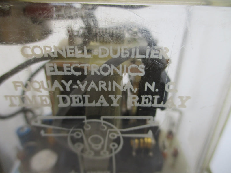 CORNELL DUBILIER ELECTRONICS TS-115-A-B-060 115VAC/DC 0.025-60S NSNP