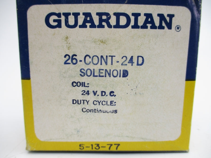 GUARDIAN 26-CONT-24D A420-065544-00 24VDC NSMP