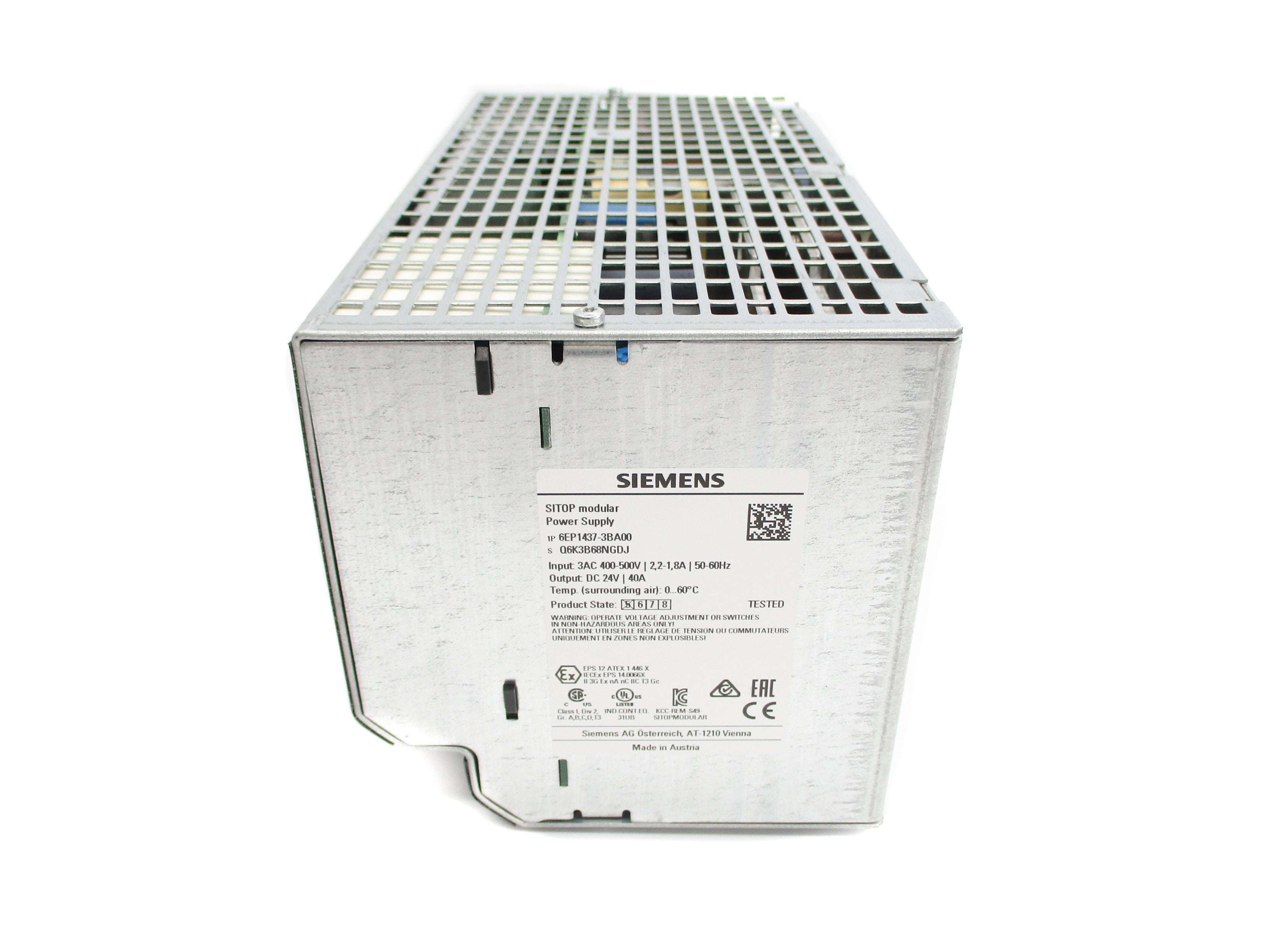 SIEMENS 6EP1437-3BA00 400-500V 2.2-1.8A NSMP
