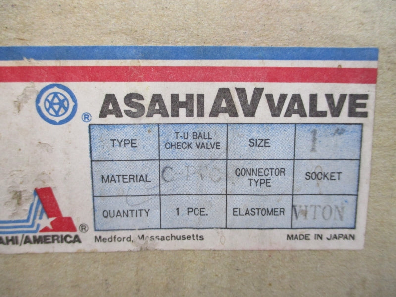 ASAHIA VALVE C-PVC 150PSI 1" NSMP