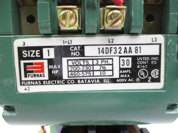 FURNAS 14DF32AA81 SER. A 220-240V 30A NSMP