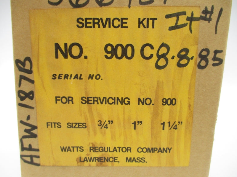 WATTS REGULATOR COMPANY 900C NSMP