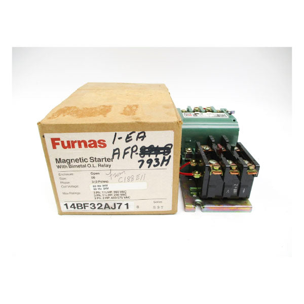 FURNAS 14BF32AJ71 24V 10A NSMP