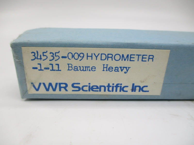 VWR SCIENTIFIC 34535-009-1-11 60'F/15.56'C NSMP