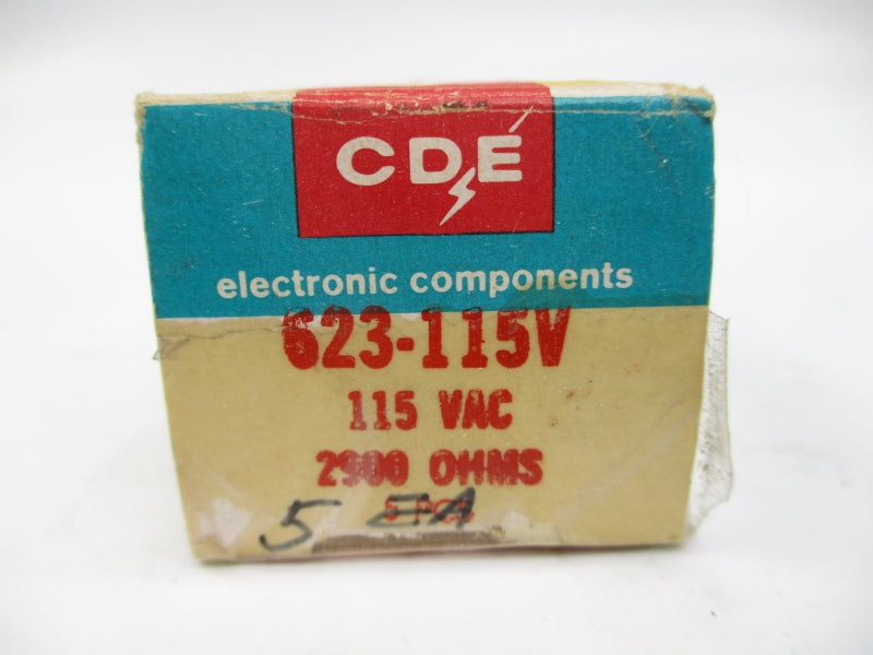 CORNELL DUBILIER ELECTRONICS 623-115V 120VAC 2A (PKG OF 5) NSMP