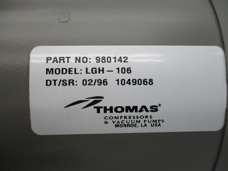 THOMAS 980142 LGH-106 115V 2.5/3.5A NSMP