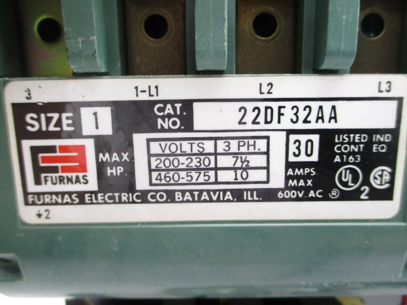 FURNAS 22DF32AA 220-240V 30A NSNP