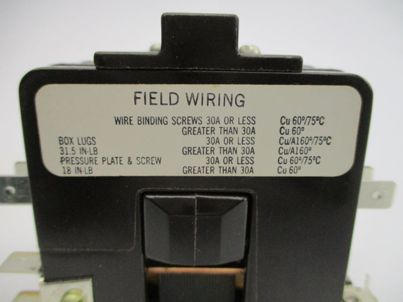 ESSEX 154-D0J3 120V 40A NSNP