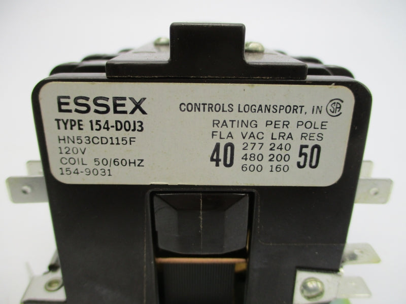 ESSEX 154-D0J3 120V 40A NSNP