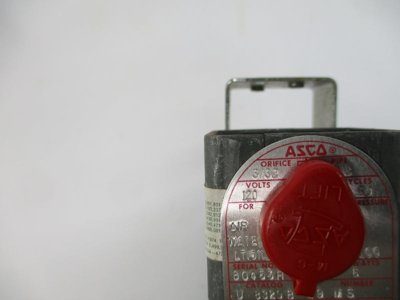 ASCO U8320B29MS 120V 100PSI 1/8" NSMP