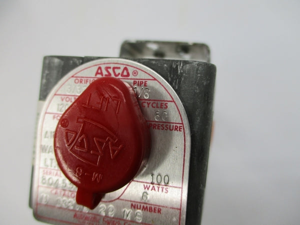 ASCO U8320B29MS 120V 100PSI 1/8" NSMP