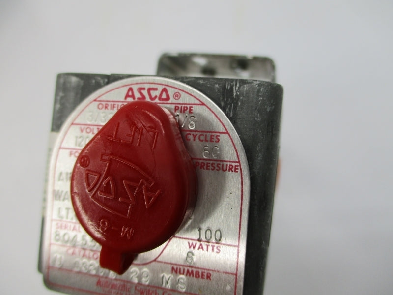 ASCO U8320B29MS 120V 100PSI 1/8" NSMP