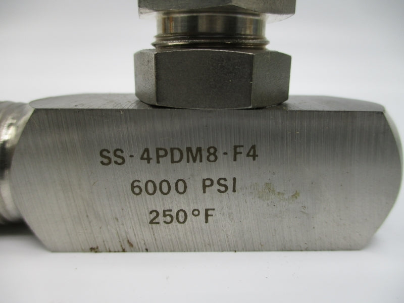 WHITEY SS-4PDM8-F4 6000PSI NSMP