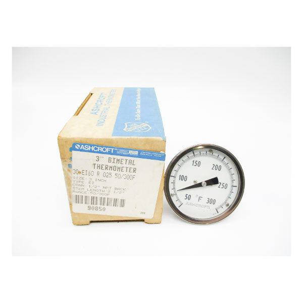 ASHCROFT 30EI60R025 50/300'F 3" STEM2-1/2 NSMP