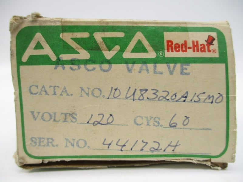 ASCO U8320A15MO 120V 100PSI 1/8" NSMP