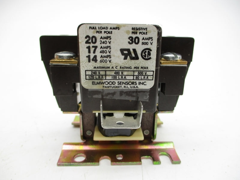 ELMWOOD SENSORS 30-B0-20 600VAC 30A (PKG OF 12) NSMP